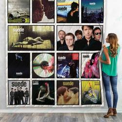 Suede Albums Quilt Blanket For Fans and Home Decor