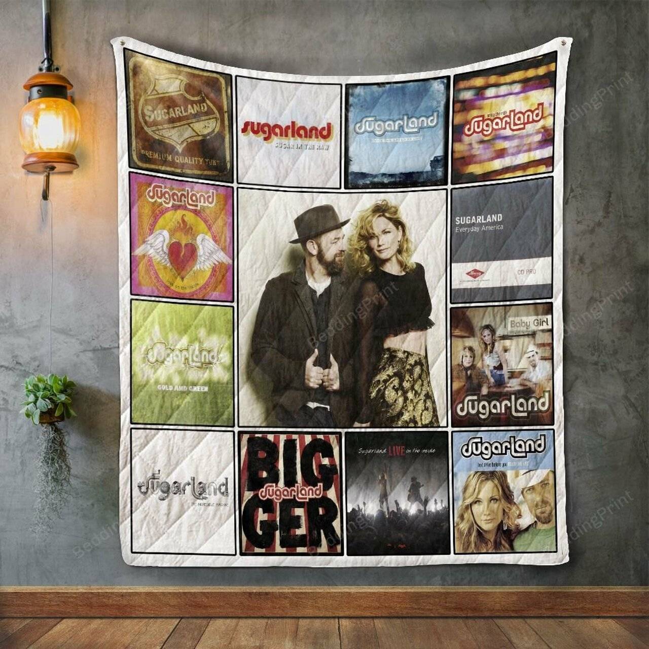 Sugarland Album Covers Quilt Blanket and Home Decor