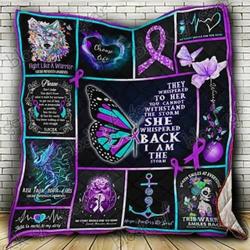 Suicide Prevention Awareness Cl19100811Mdq Quilt Blanket and Home Decor