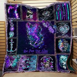 Suicide Prevention Awareness Quilt Blanket Dhc0102419Td and Home Decor