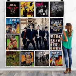 Sum 41 Albums Quilt Blanket Ver13 and Home Decor