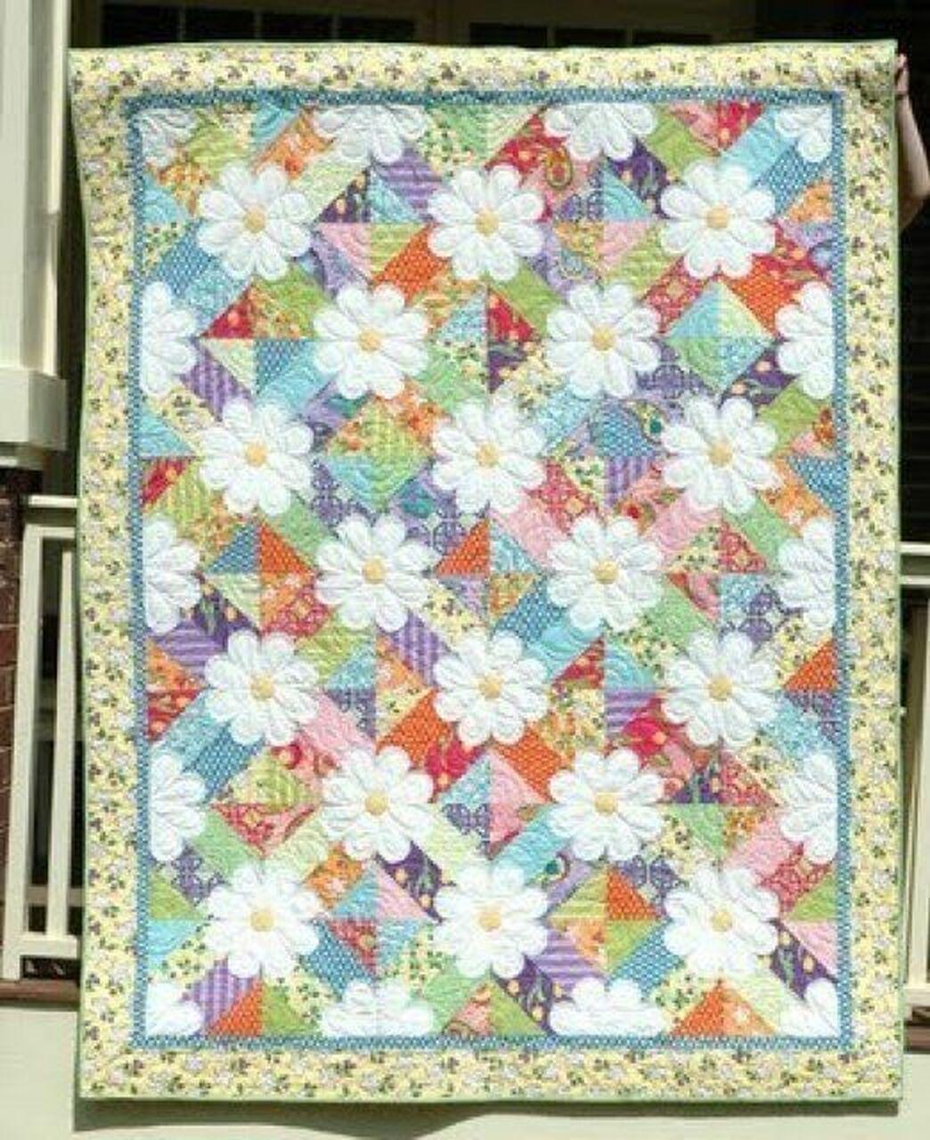 Summer Flower Clm0910183 Quilt Blanket and Home Decor