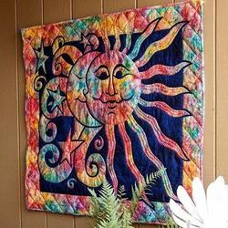Sun And Moon Clm270670 Quilt Blanket and Home Decor