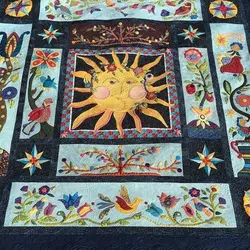 Sun Garden Cla1110487Q Quilt Blanket and Home Decor