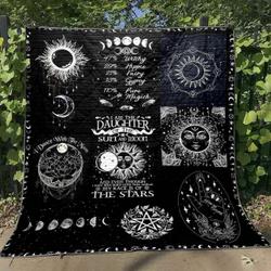 Sun Moon Daughter Hur Quilt rd and Home Decor