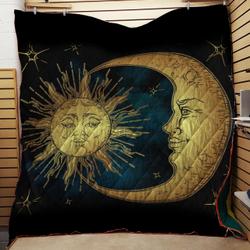 Sun Moon & Star Quilt and Home Decor