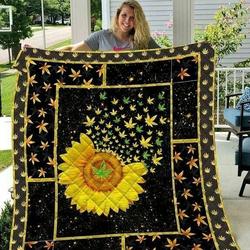 Sunflower Cla0810470Q Quilt Blanket and Home Decor