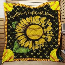 Sunflower Clh091097Q Quilt Blanket and Home Decor