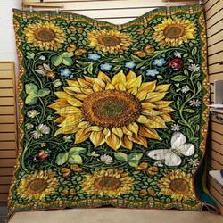 Sunflower DT2909521CL Quilt Blanket and Home Decor
