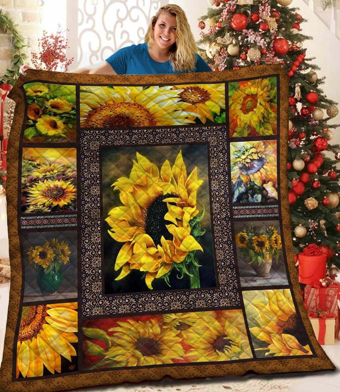 Sunflower Hur Quilt Bevrvk and Home Decor