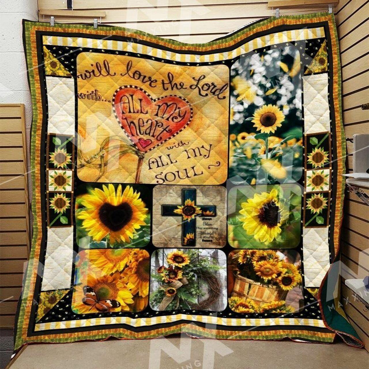 Sunflowers Ah Quilt Derqar and Home Decor