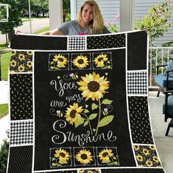 Sunflowers - You Are My Sunshine Quilt and Home Decor