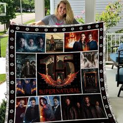 Supernatural 15 Years Quilt and Home Decor