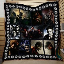 Supernatural Fight Quilt V4  Quilt and Home Decor