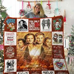 Supernatural Quilt Blanket 02246 and Home Decor