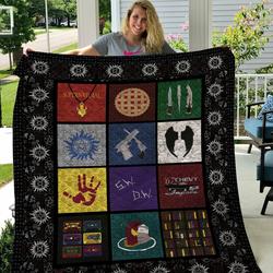 Supernatural Symbol Quilt  Quilt and Home Decor