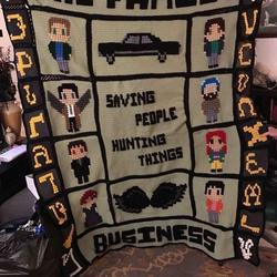 Supernatural The Family Quilt For Fans  Quilt and Home Decor
