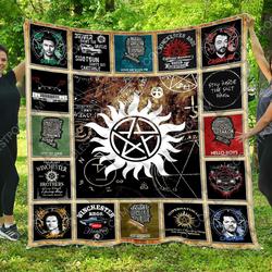 Supernatural Vr1 H89- Quilt and Home Decor