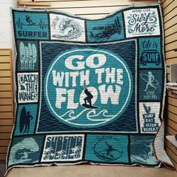 Surfing Quilt -Bt05_0308  Quilt and Home Decor