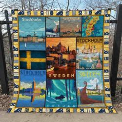 Sweden Li060708A Quilt Blanket and Home Decor