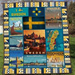 Sweden Li100704A Tbg Quilt Blanket and Home Decor