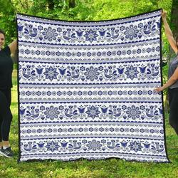 Swedish Cl12100649Mdq Quilt Blanket and Home Decor
