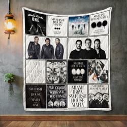 Swedish House Mafia Album Covers Quilt Blanket and Home Decor