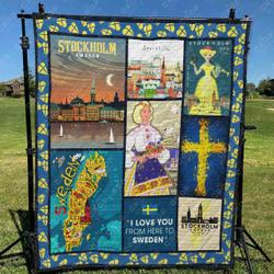 Swedish Ng280603 Quilt Blanket and Home Decor