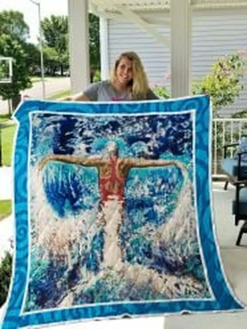 Swimming Quilt Blanket Luktje Dhc0301744Dd and Home Decor