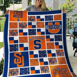 Syracuse Orange Quilt Blanket B310516  Quilt and Home Decor