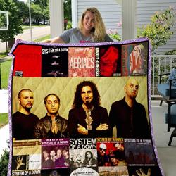 System Of A Down Band Quilt Blanket      and Home Decor