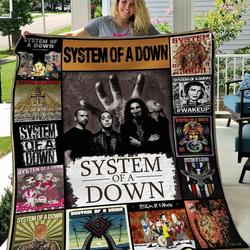 System Of A Down Ver1 Blanket Th2906 Quilt and Home Decor