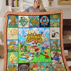 Ta Animal Crossing Quilt Blanket and Home Decor