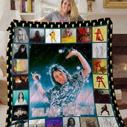 Ta Billie Eilish Songs Quilt Blanket and Home Decor