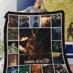 Ta Dark Soul Quilt Blanket Ver 1 and Home Decor