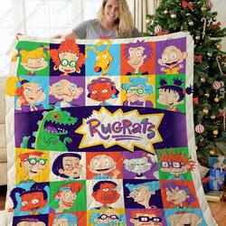 Ta Rugrats Quilt Blanket and Home Decor