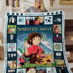 Ta Spirited Away Quilt Blanket and Home Decor