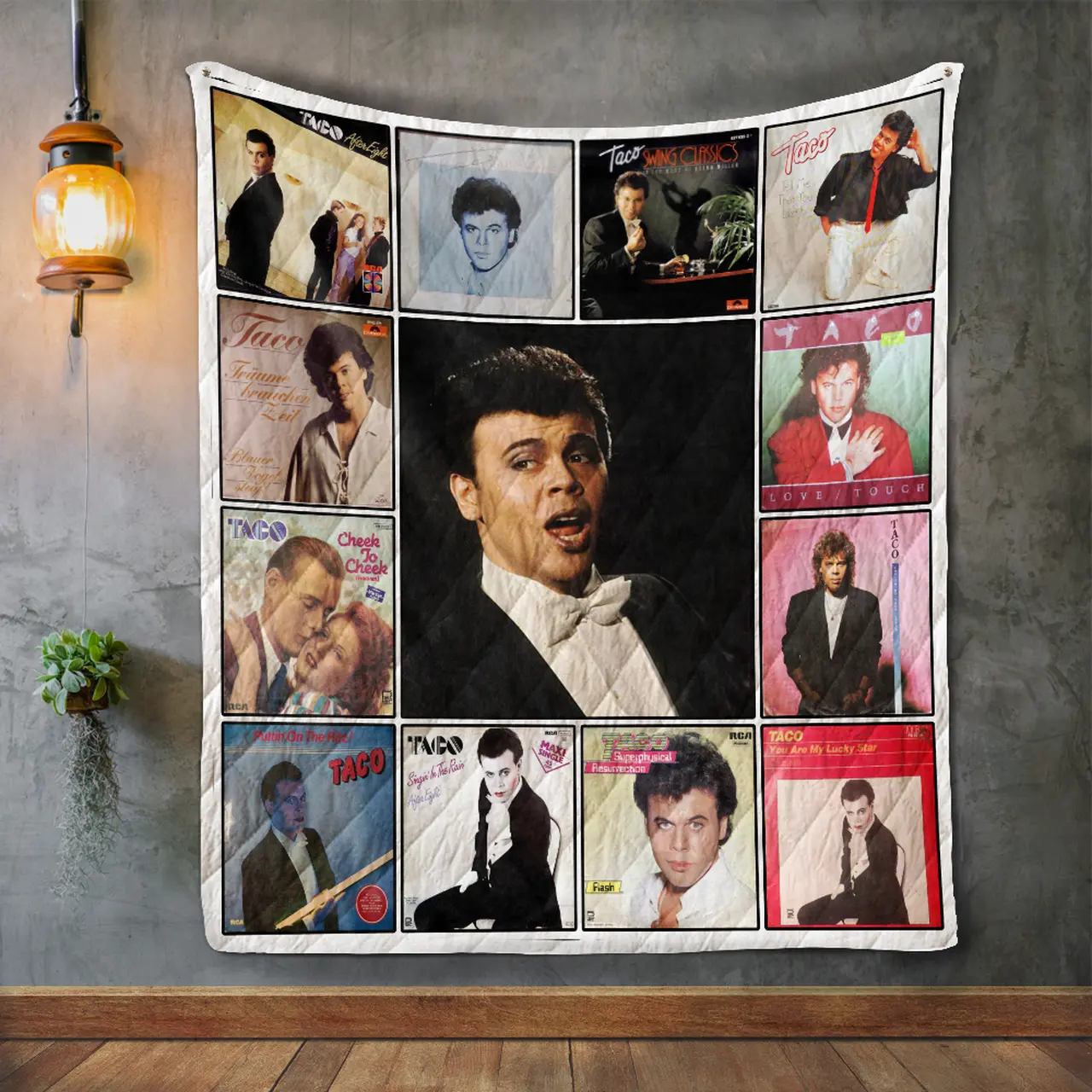 Taco Album Covers Quilt Blanket and Home Decor