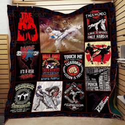 Taekwondo Cl2100490Mdq Quilt Blanket and Home Decor