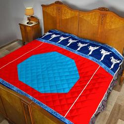 Taekwondo Court Quilt Blanket Dhc1312873Dd and Home Decor