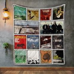 Taking Back Sunday Album Covers Quilt Blanket and Home Decor