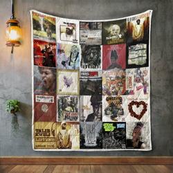 Talib Kweli Album Covers Quilt Blanket and Home Decor