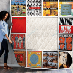 Talking Heads Albums Quilt Blanket Ver13 and Home Decor