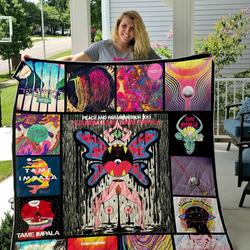 Tame Impala Quilt Blanket All Season Plus Size Quilt Blanket and Home Decor