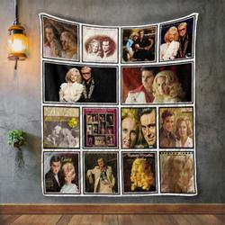 Tammy Wynette & George Jones Album Covers Quilt Blanket      and Home Decor