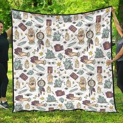 Tarot Cl12100654Mdq Quilt Blanket and Home Decor