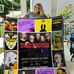 Taxi Driver Quilt Blanket 01 and Home Decor