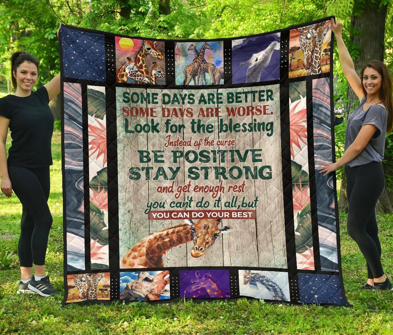 Td 6 Giraffe Do Best Premium Quilt Quilt and Home Decor