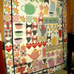Tea Clp200674 Quilt Blanket and Home Decor
