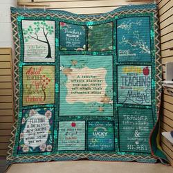 Teacher 1203010 Quilt Blanket  Quilt and Home Decor